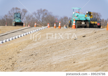 Embankment construction 89029786