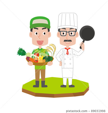 Ingredient producers and cooks 89031998