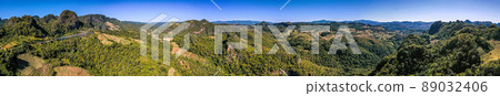 Phu Pha Mok Ban Jabo village in Mae Hong Son, Thailand 89032406