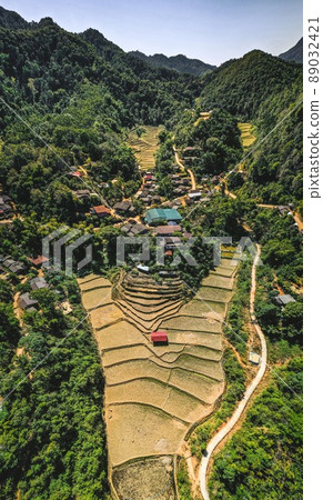 Ban Huai Hom Christendom, village in the jungle and valley in Mae Hong Son, Thailand Ban Huai Hom Christendom, village in the jungle and valley in Mae Hong Son, Thailand 89032421