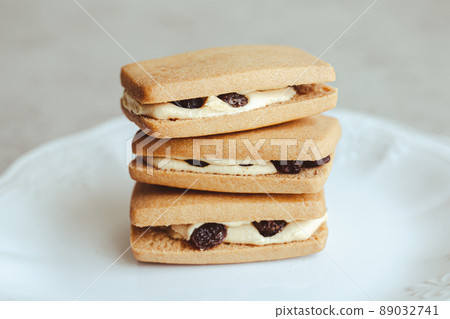 Raisin butter sand image material of butter sand 89032741