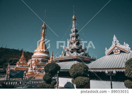 Wat Chong Klang in Mae Hong Son, Thailand Wat Chong Klang in Mae Hong Son, Thailand 89033031