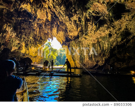Tham Lod Cave near Pai, in Mae Hong Son, Thailand Tham Lod Cave near Pai, in Mae Hong Son, Thailand 89033306