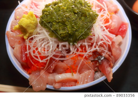 Seafood dish Seafood bowl set meal 89033356