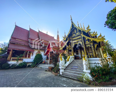Temple in Mae Hong Son in Thailand Temple in Mae Hong Son in Thailand 89033554