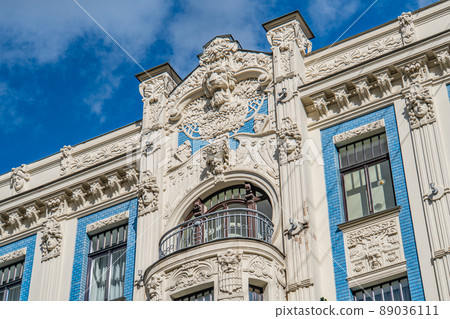 拉脫維亞里加新藝術風格建築 89036111