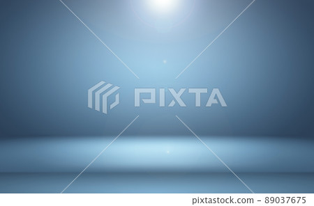 Abstract Luxury gradient Blue background. Smooth Dark blue with Black vignette Studio Banner. 89037675