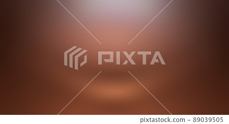 Abstract Smooth Brown wall background layout design,studio,room,web template,Business report with smooth circle gradient color 89039505