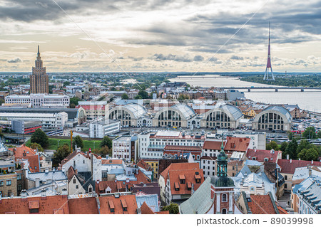 拉脫維亞里加老城天文颱風光 拉脫維亞里加老城天文颱風光 89039998