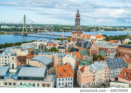 拉脫維亞里加老城天文颱風光 89039999