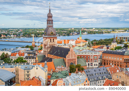 拉脫維亞里加老城天文颱風光 拉脫維亞里加老城天文颱風光 89040000