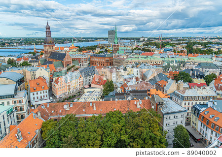 Latvia Riga Old Town Observatory Scenery 89040002