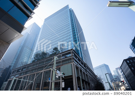 Scenery near the Nihonbashi Muromachi 3-chome intersection <March 2022> 89040201