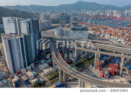 the Tsing sha highway at Nam Wan Kok 14 April 2022 the Tsing sha highway at Nam Wan Kok 14 April 2022 89041964