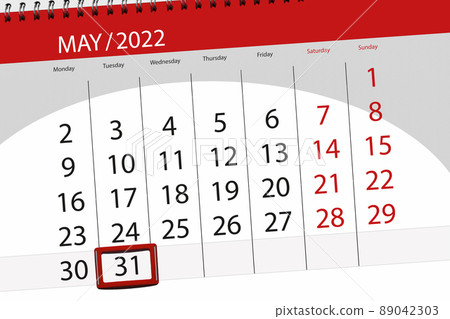 Calendar planner for the month may 2022, deadline day, 31, tuesday Calendar planner for the month may 2022, deadline day, 31, tuesday 89042303