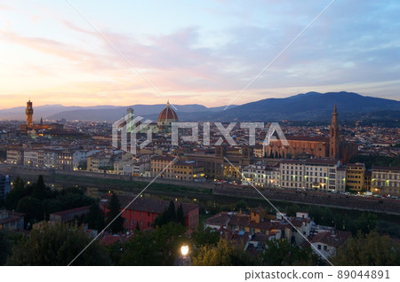 從米開朗基羅廣場看佛羅倫薩日落 89044891