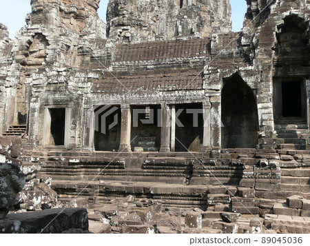 柬埔寨吳哥城遺址巴戎寺四面佛 柬埔寨吳哥城遺址巴戎寺四面佛 89045036