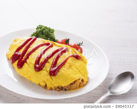 Omelette rice Omelette rice 89045317