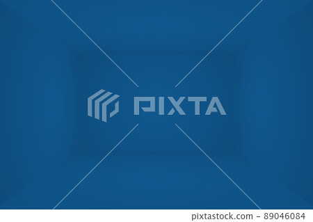 Abstract Luxury gradient Blue background. Smooth Dark blue with Black vignette Studio Banner. 3D Studio Room. Abstract Luxury gradient Blue background. Smooth Dark blue with Black vignette Studio Banner. 3D Studio Room. 89046084