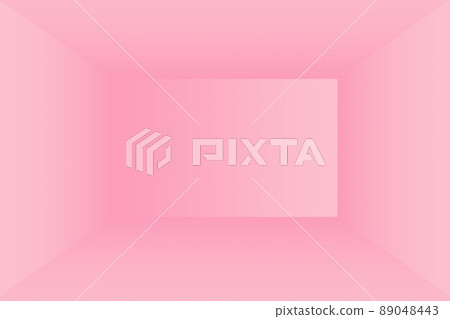 Abstract empty smooth light pink studio room background, Use as montage for product display,banner,template. 89048443
