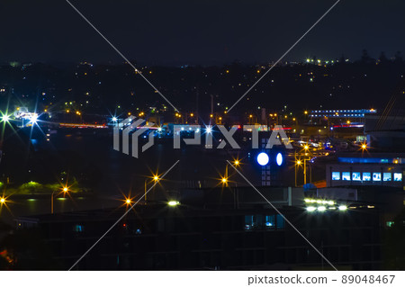 Night view near Sydney Blackwattle Bay 89048467