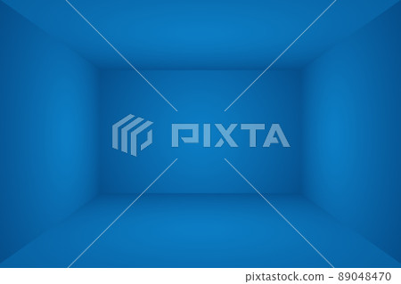 Abstract Luxury gradient Blue background. Smooth Dark blue with Black vignette Studio Banner. 3D Studio Room. Abstract Luxury gradient Blue background. Smooth Dark blue with Black vignette Studio Banner. 3D Studio Room. 89048470