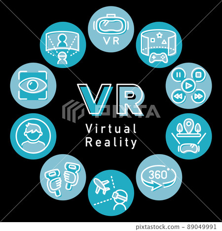 VR virtual reality logo VR virtual reality logo 89049991