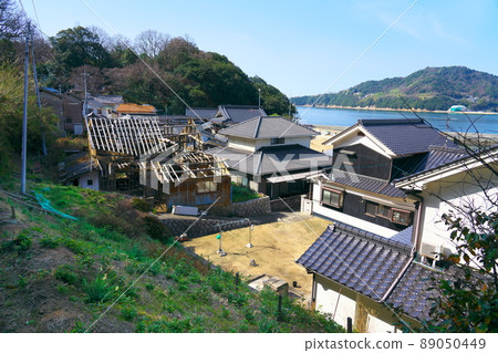 Village of Kobi Island and vacant house about to collapse 1 Kasaoka City, Okayama Prefecture 89050449