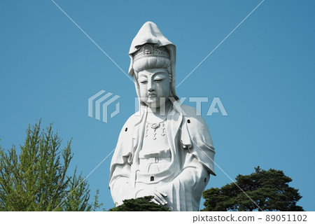 群馬縣高崎市的高崎白井大觀音 89051102