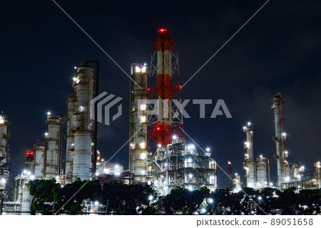 工廠夜景 工廠夜景 89051658