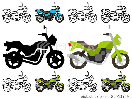 各種風格的圖標（裸車） 89053509