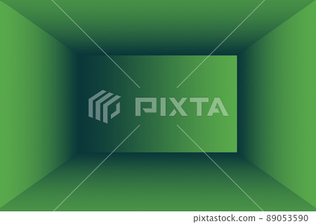 Luxury plain Green gradient abstract studio background empty room with space for your text and picture Luxury plain Green gradient abstract studio background empty room with space for your text and picture 89053590