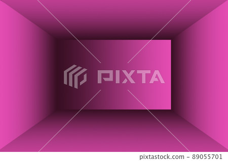 Studio Background Concept - abstract empty light gradient purple studio room background for product. Plain Studio background. 89055701