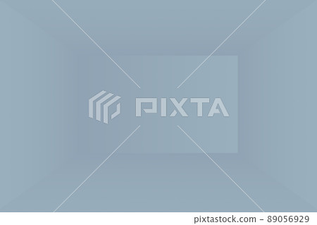 Abstract Luxury gradient Blue background. Smooth Dark blue with Black vignette Studio Banner. 89056929