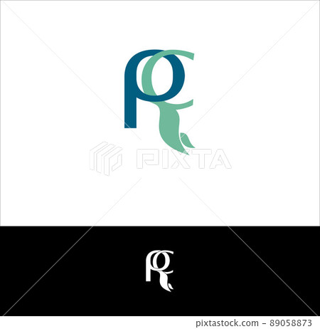 letter P typography concept - Stock Illustration [89058873] - PIXTA