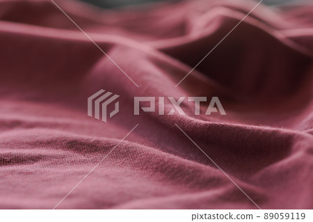 closeup shot of red wine color ton fabric closeup shot of red wine color ton fabric 89059119