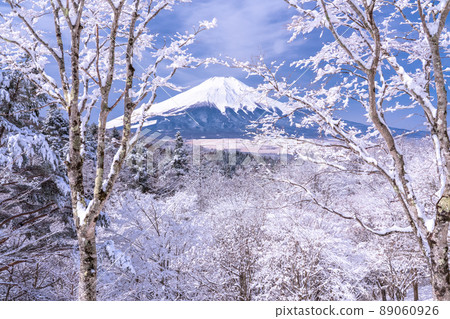 《山梨縣》冬天的富士山，20首降雪歌曲 89060926