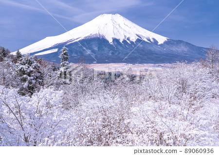 《山梨縣》冬天的富士山，20首降雪歌曲 89060936