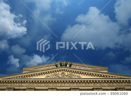 Bolshoi Theatre (Large, Great or Grand Theatre, also spelled Bolshoy), Moscow, Russia 89061080
