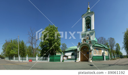Panoramic views of the Trinity Church on the Sparrow Hills, Moscow, Russia Panoramic views of the Trinity Church on the Sparrow Hills, Moscow, Russia 89061192