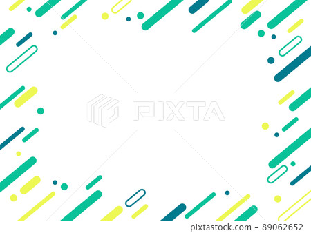 綠色幾何圖案背景素材 綠色幾何圖案背景素材 89062652