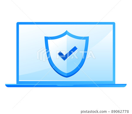 PC security illustration material 89062778