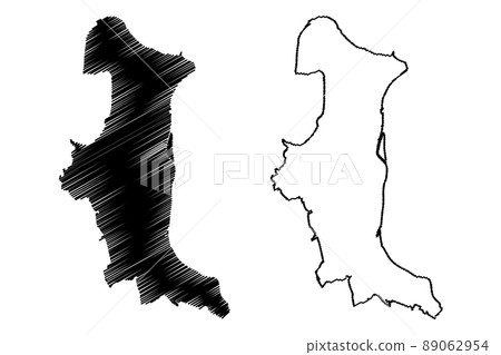 Wesermarsch district (Federal Republic of Germany, rural district, State of Lower Saxony) map vector illustration, scribble sketch Wesermarsch map Wesermarsch district (Federal Republic of Germany, rural district, State of Lower Saxony) map vector illustration, scribble sketch Wesermarsch map 89062954