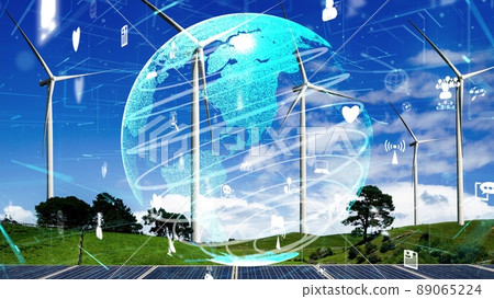 Environmental conservation technology and approaching global sustainable ESG 89065224