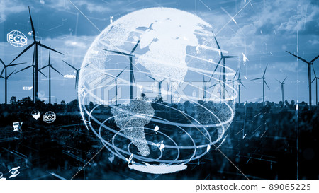Environmental conservation technology and approaching global sustainable ESG 89065225