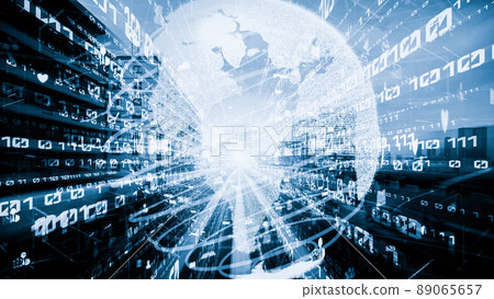 Futuristic global social media, people network and tacit digital data sharing 89065657