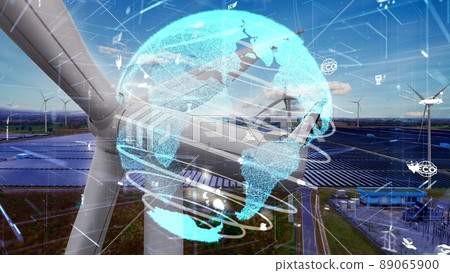 Environmental conservation technology and approaching global sustainable ESG 89065900