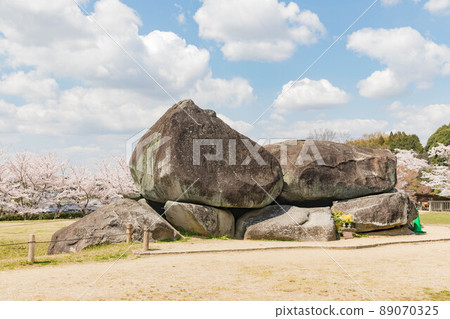 Ishibutai Tumulus in full bloom Ishibutai Tumulus in full bloom 89070325