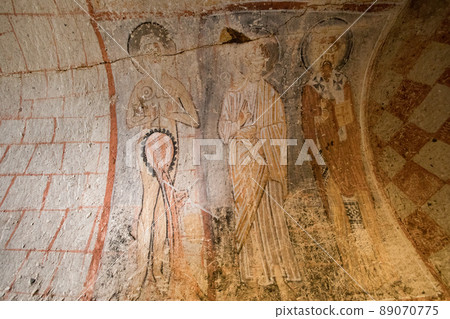 土耳其格雷梅露天博物館 黑暗教堂 土耳其格雷梅露天博物館 黑暗教堂 89070775