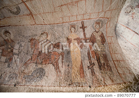 土耳其格雷梅露天博物館 黑暗教堂 土耳其格雷梅露天博物館 黑暗教堂 89070777